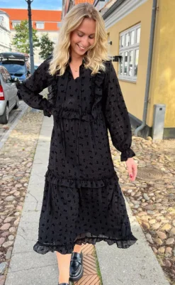 Online Kjole - Elina - Black Bows Kjoler