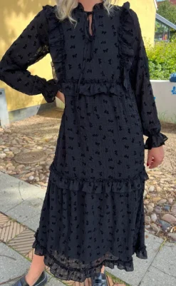 Online Kjole - Elina - Black Bows Kjoler