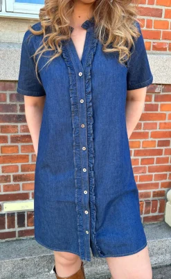 Online Kjole - Sophie - Denim Blue Kjoler