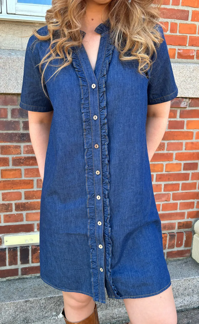 Online Kjole - Sophie - Denim Blue Kjoler