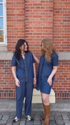 Online Kjole - Sophie - Denim Blue Kjoler