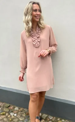 Clearance Kjole - Cami - Creme Kjoler