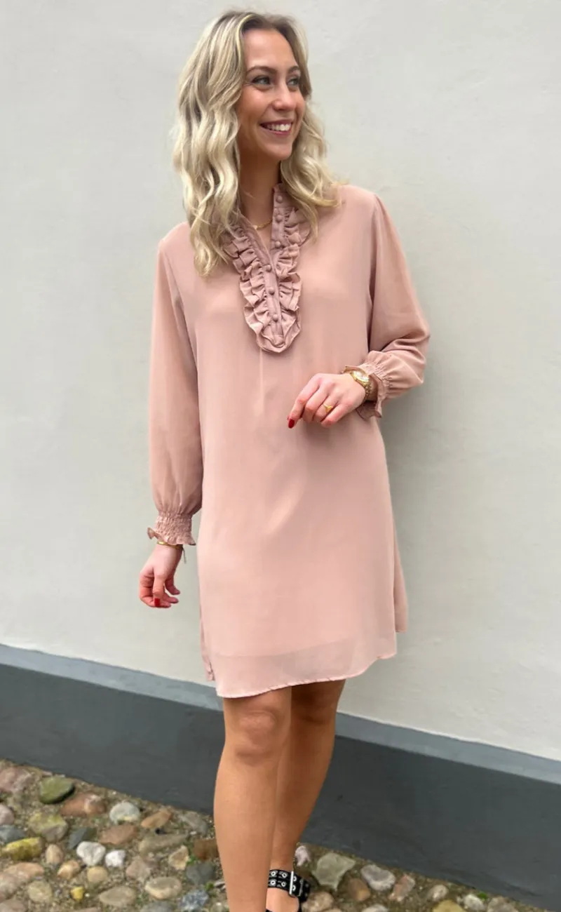 Clearance Kjole - Cami - Creme Kjoler