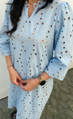 Best Kjole - Milla - Blue Lace Kjoler