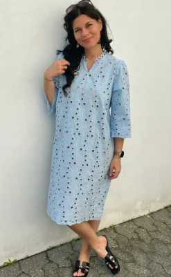 Best Kjole - Milla - Blue Lace Kjoler