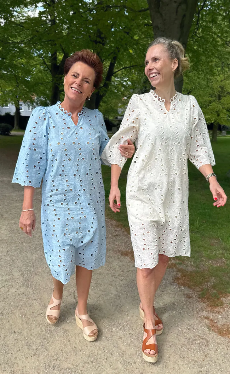 Best Kjole - Milla - Blue Lace Kjoler