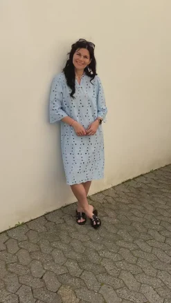 Best Kjole - Milla - Blue Lace Kjoler