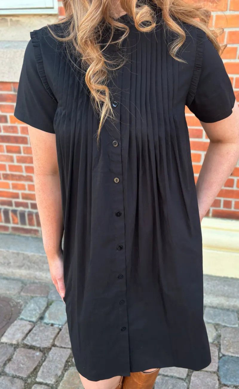 Discount Kjole - Loui Summer - Black Kjoler