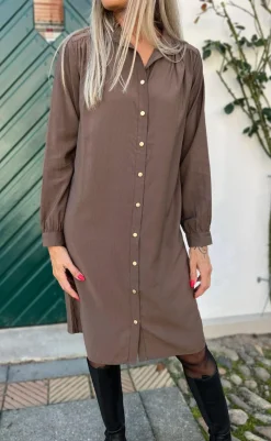 Sale Kjole - Tina - Dark Brown Kjoler