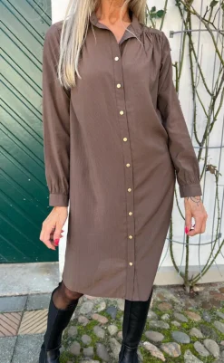 Sale Kjole - Tina - Dark Brown Kjoler