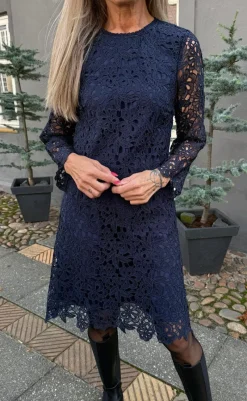 Kjole - Mira - Navy Blue Kjoler