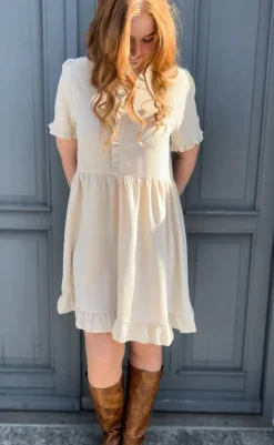 Kjole - Catja Summer - Beige Kjoler