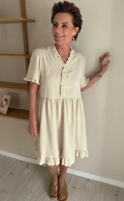 Kjole - Catja Summer - Beige Kjoler