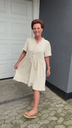 Kjole - Catja Summer - Beige Kjoler