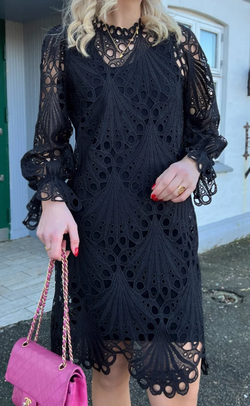 Outlet Kjole - Tanna - Black (Uden underkjole) Kjoler