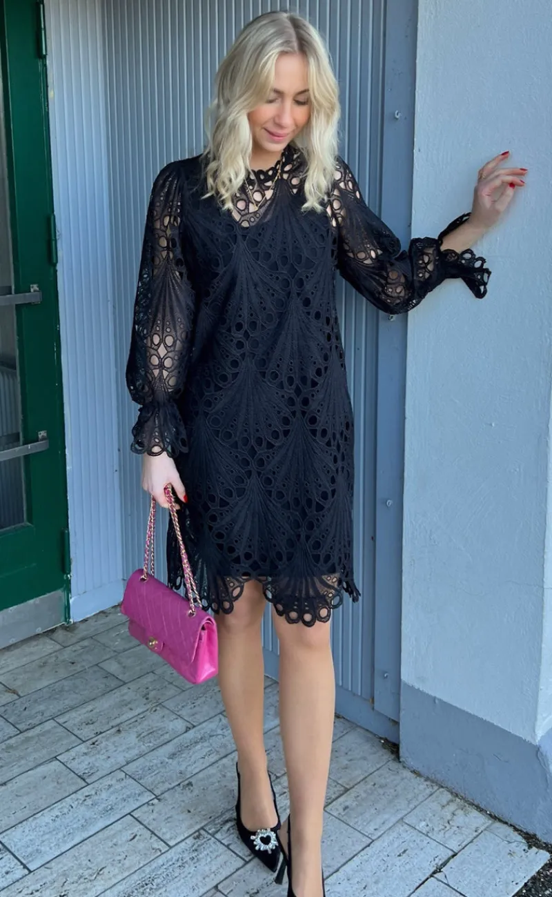 Outlet Kjole - Tanna - Black (Uden underkjole) Kjoler