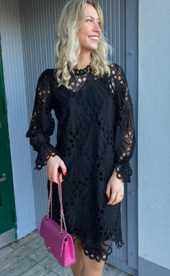 Outlet Kjole - Tanna - Black (Uden underkjole) Kjoler