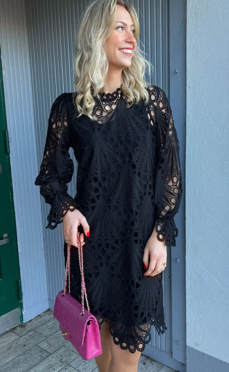 Outlet Kjole - Tanna - Black (Uden underkjole) Kjoler