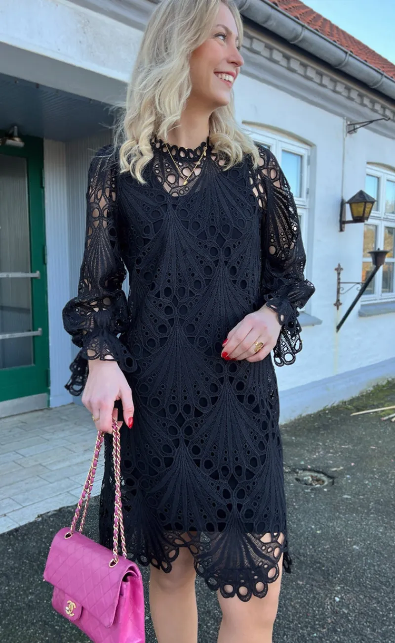 Outlet Kjole - Tanna - Black (Uden underkjole) Kjoler