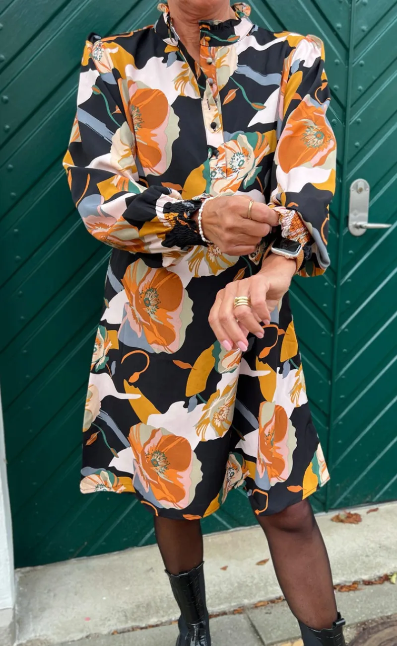 New Kjole - Augusta - Mixed Big Flower Kjoler