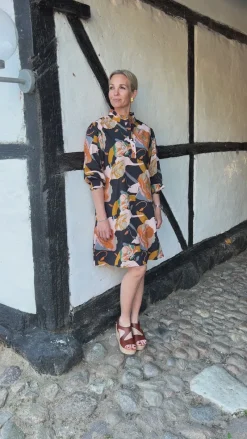 New Kjole - Augusta - Mixed Big Flower Kjoler