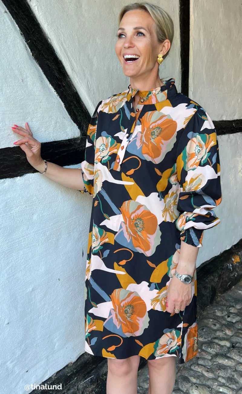 New Kjole - Augusta - Mixed Big Flower Kjoler