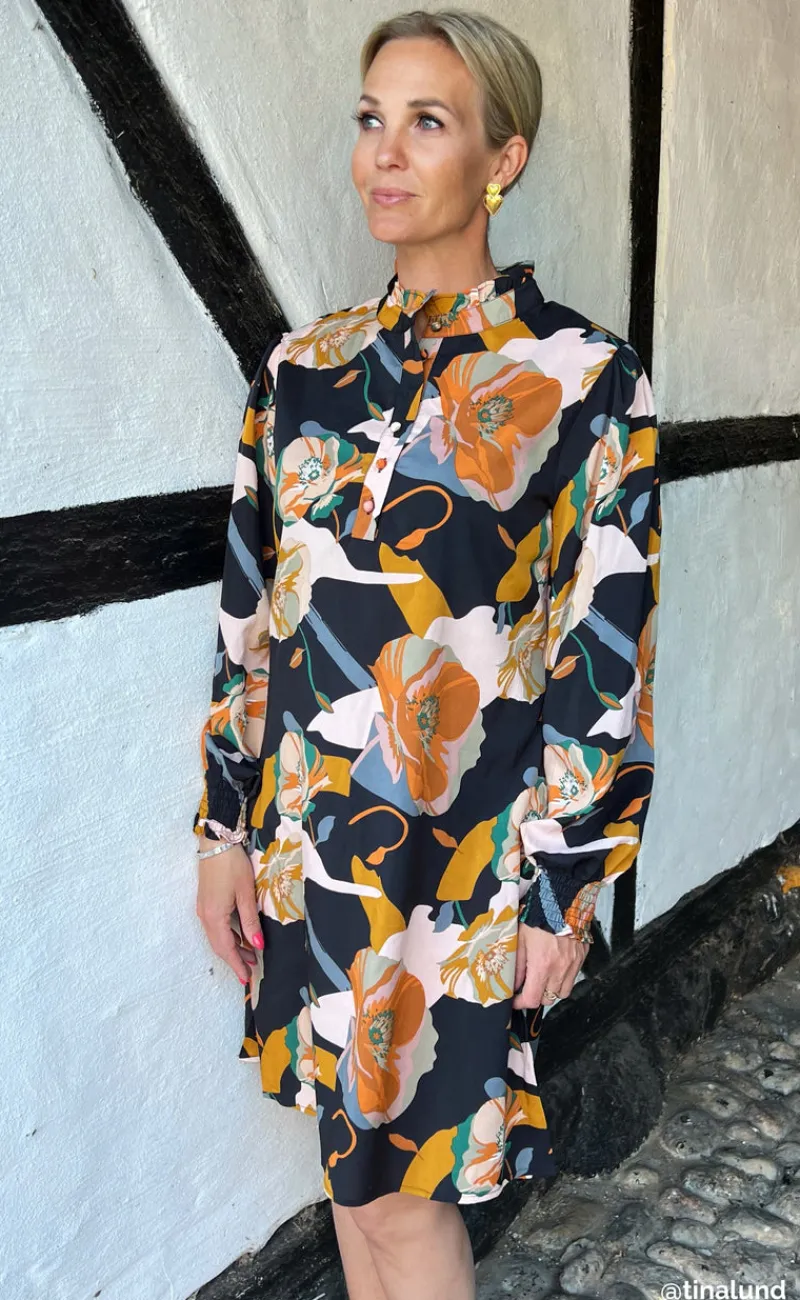 New Kjole - Augusta - Mixed Big Flower Kjoler