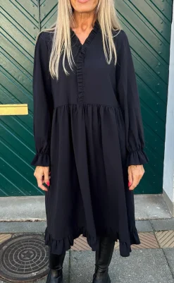 Kjole - Catja - Black Kjoler