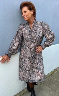 Sale Kjole - Paulina - Mixed Paisley Kjoler