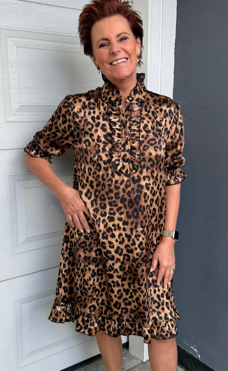 New Kjole - Philine - Leopard Kjoler