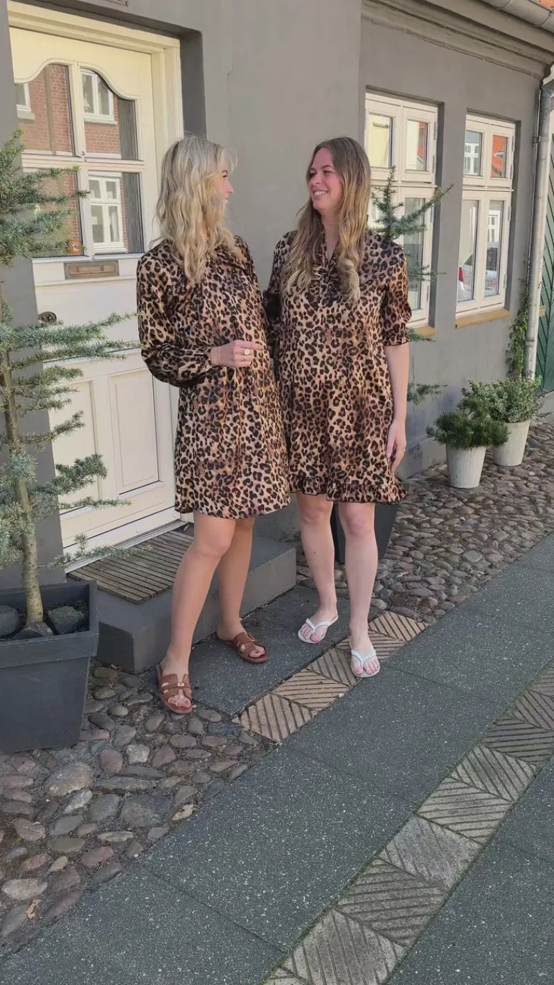 New Kjole - Philine - Leopard Kjoler