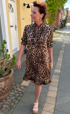 New Kjole - Philine - Leopard Kjoler