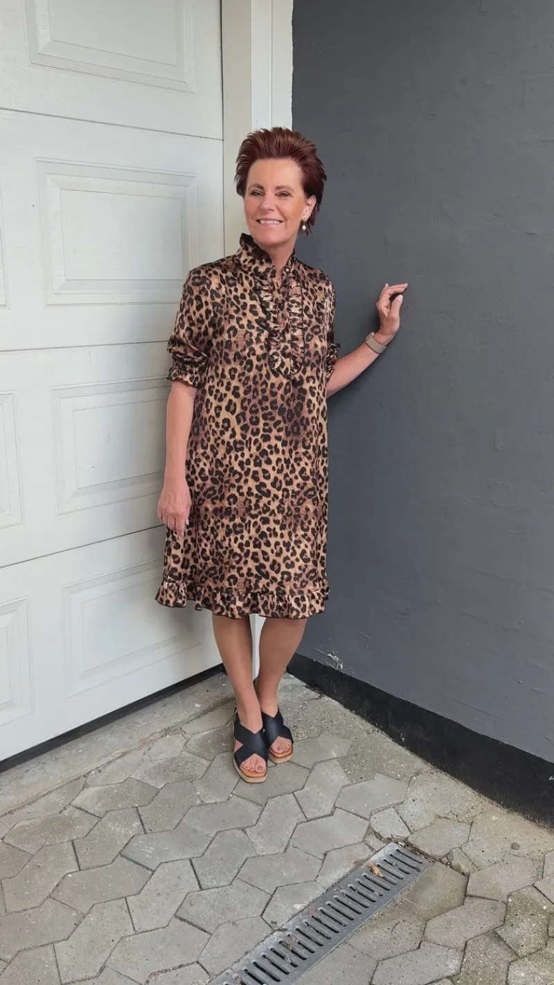 New Kjole - Philine - Leopard Kjoler