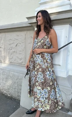 Hot Kjole - Klara - Leopard Flower Kjoler