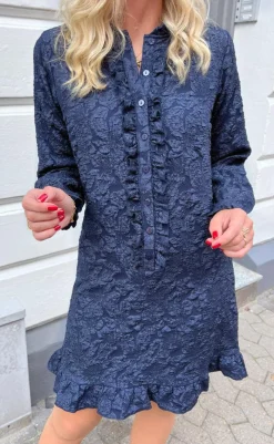 Best Kjole - Roxie - Navy Blue Kjoler