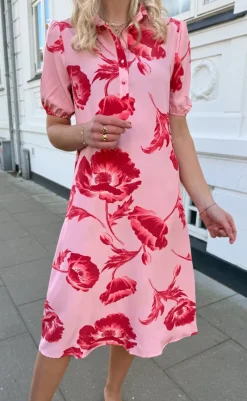 Clearance Kjole - Celeste - Rosy Flower Kjoler