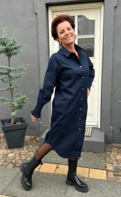 Clearance Kjole - Vera - Midnight Blue Kjoler