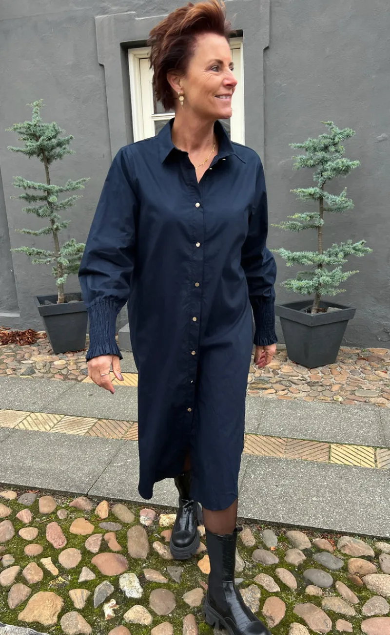 Clearance Kjole - Vera - Midnight Blue Kjoler