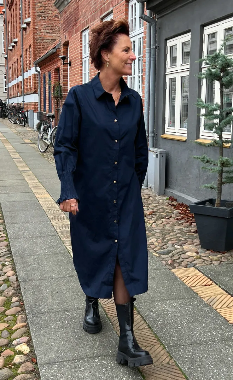 Clearance Kjole - Vera - Midnight Blue Kjoler
