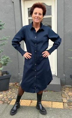 Clearance Kjole - Vera - Midnight Blue Kjoler