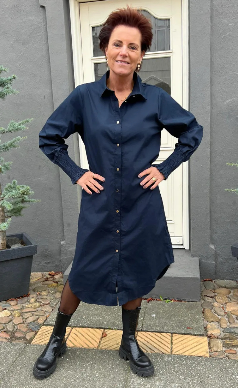Clearance Kjole - Vera - Midnight Blue Kjoler