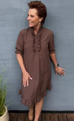 Clearance Kjole - Philine - Mocca Kjoler