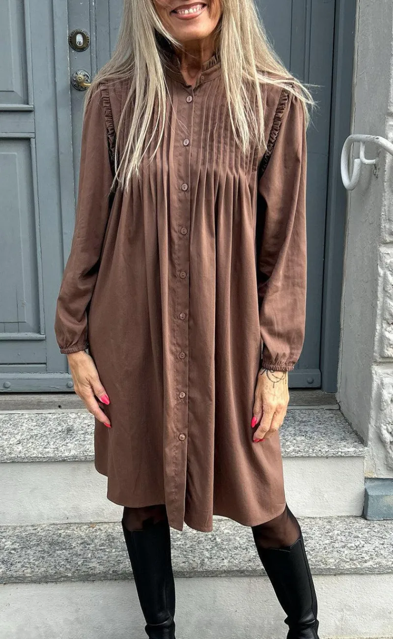 New Kjole - Loui - Brown Kjoler