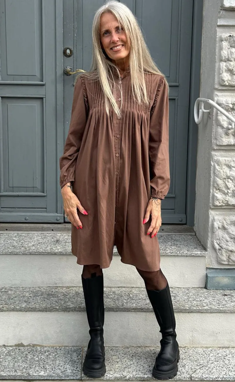 New Kjole - Loui - Brown Kjoler