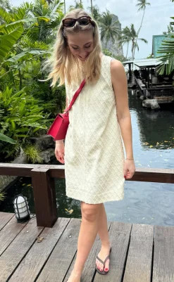 New Kjole - Naja - Off White Square Kjoler