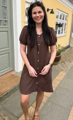 Best Kjole - Fia - Dark Brown Kjoler