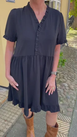 Clearance Kjole - Catja Summer - Black Kjoler