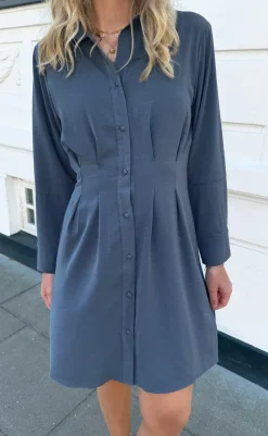 Discount Kjole - Mille - Blue Kjoler