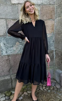 Discount Kjole - Christel - Black Kjoler