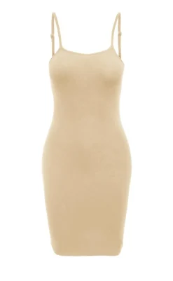 Sale Kjole - Elena Slip - Nude Kjoler